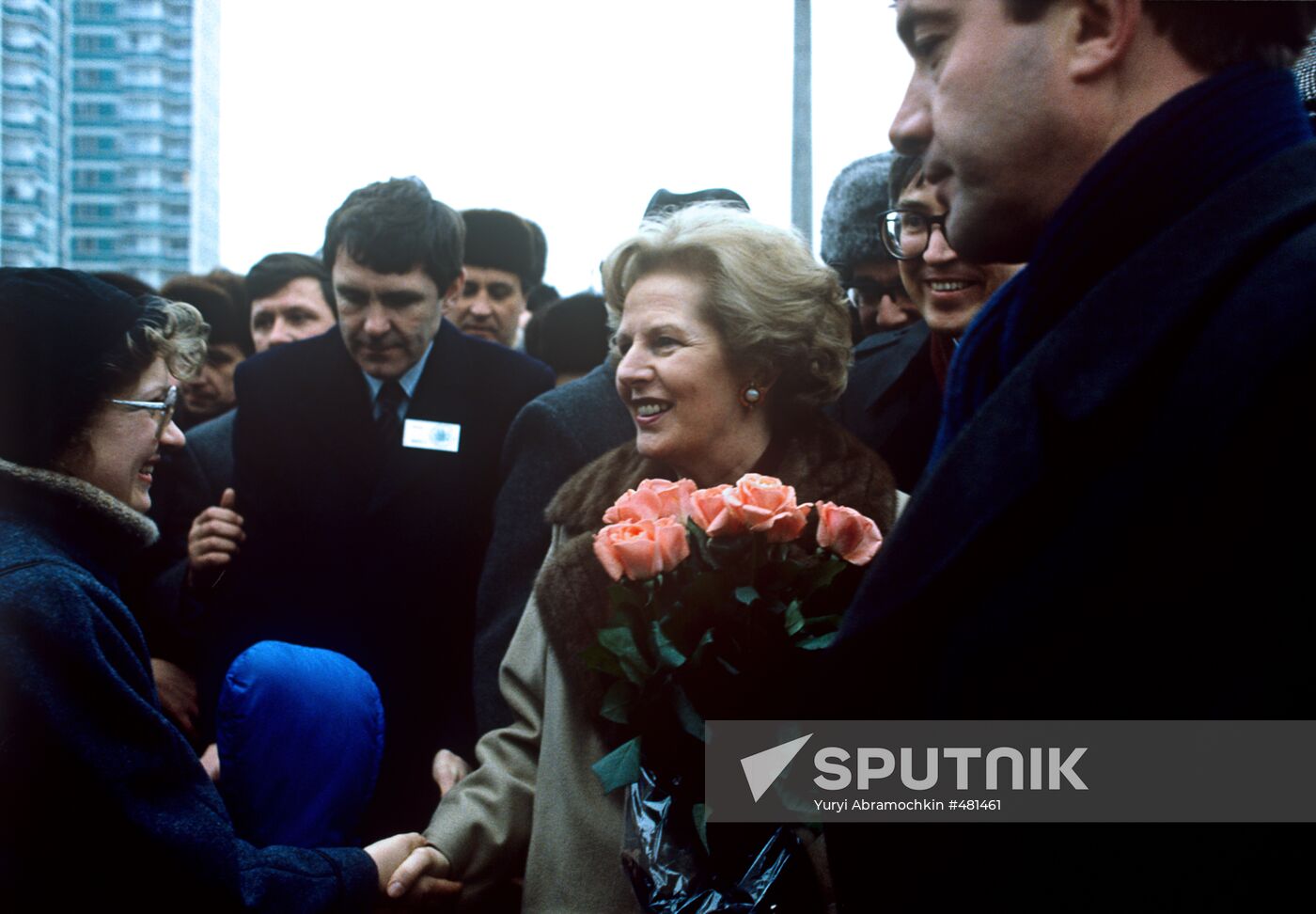 Margaret Thatcher in Krylatskoye