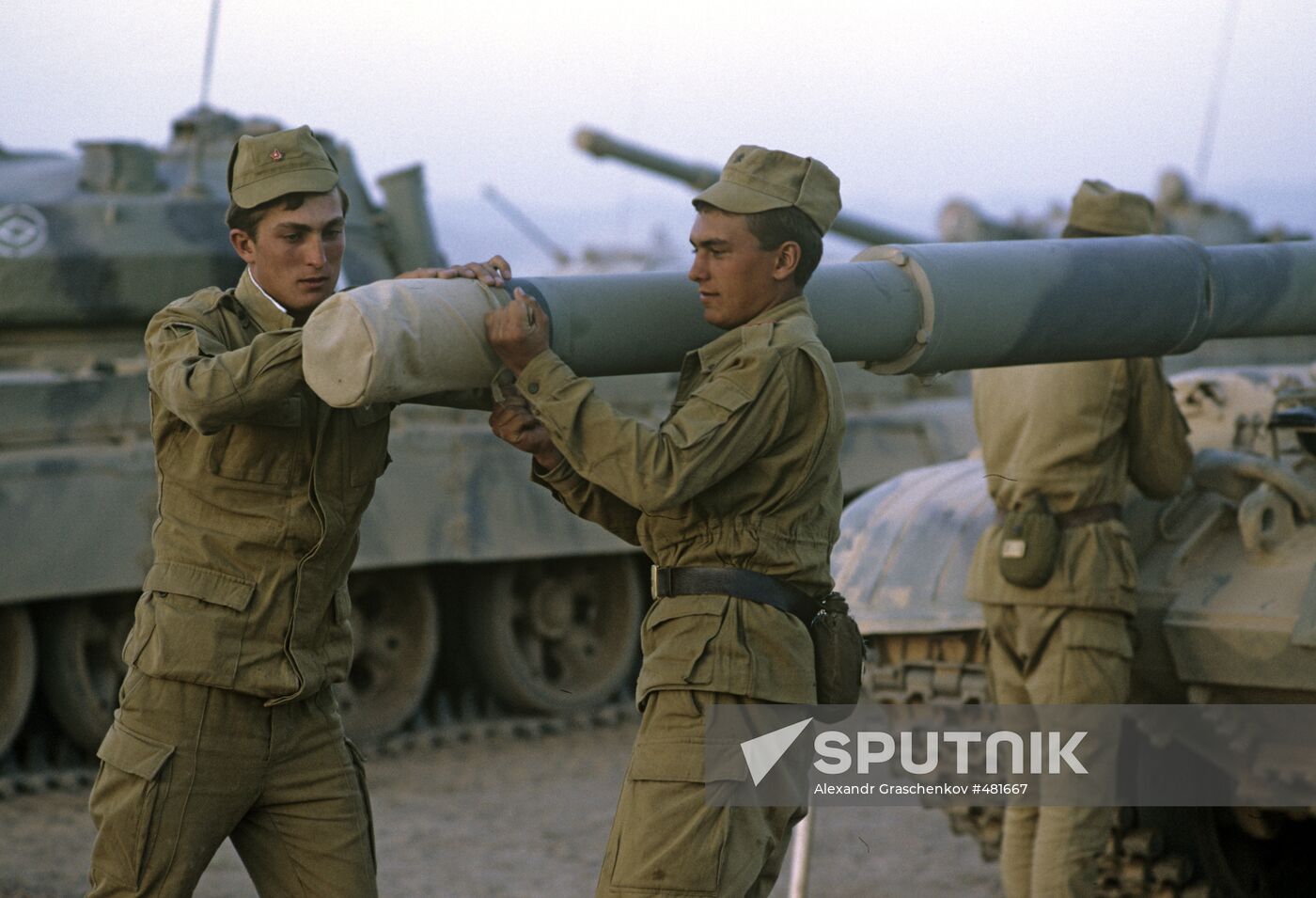 Preparing tank
