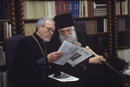 Bishop of Washington and San Francisco Basil and Father Berke