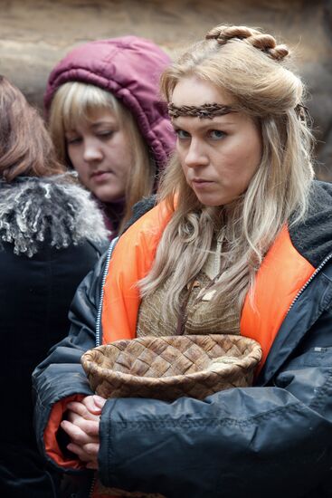 Svetlana Chuikina on Yaroslav movie set