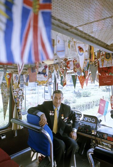 Icarus bus driver Vladimir Strugatsky