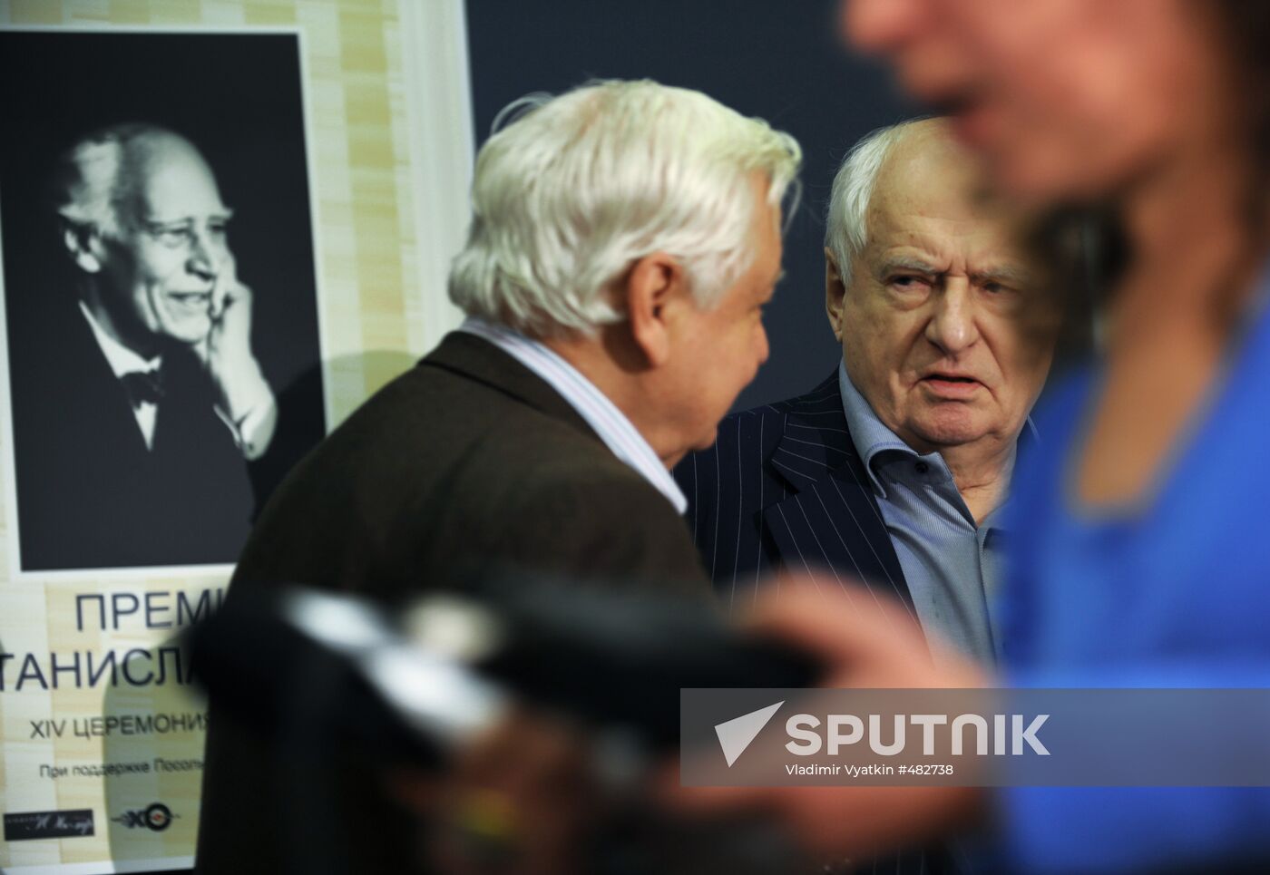 Oleg Tabakov and Mark Zakharov