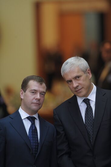 Dmitry Medvedev, Boris Tadic
