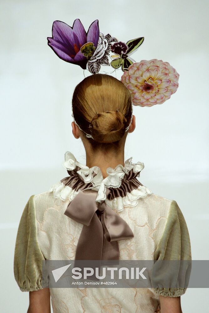 Tatyana Parfenova's fashion show