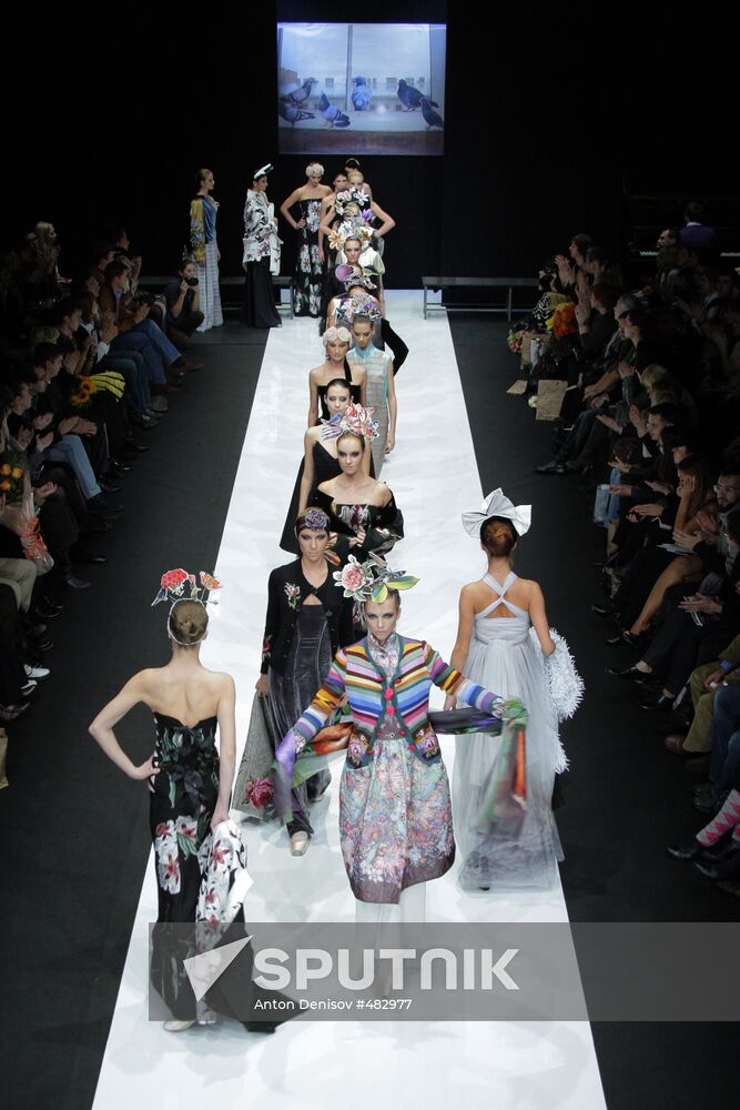 Tatyana Parfenova's fashion show