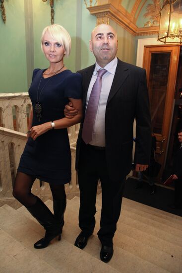 Singer Valeria and Iosif Prigozhin
