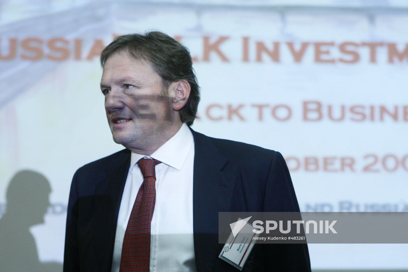 Boris Titov attending RussiaTALK investment forum