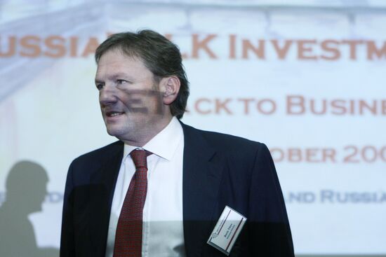 Boris Titov attending RussiaTALK investment forum