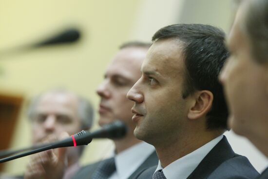 Russian Presidential Aide Arkady Dvorkovich