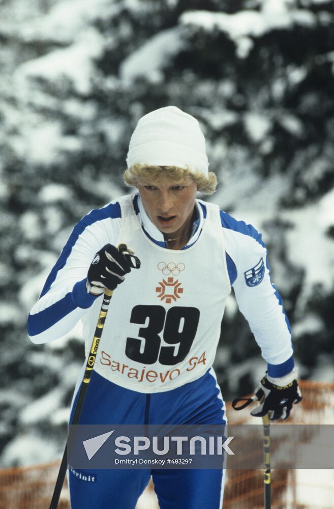 Skier Marja-Liisa Hämäläinen