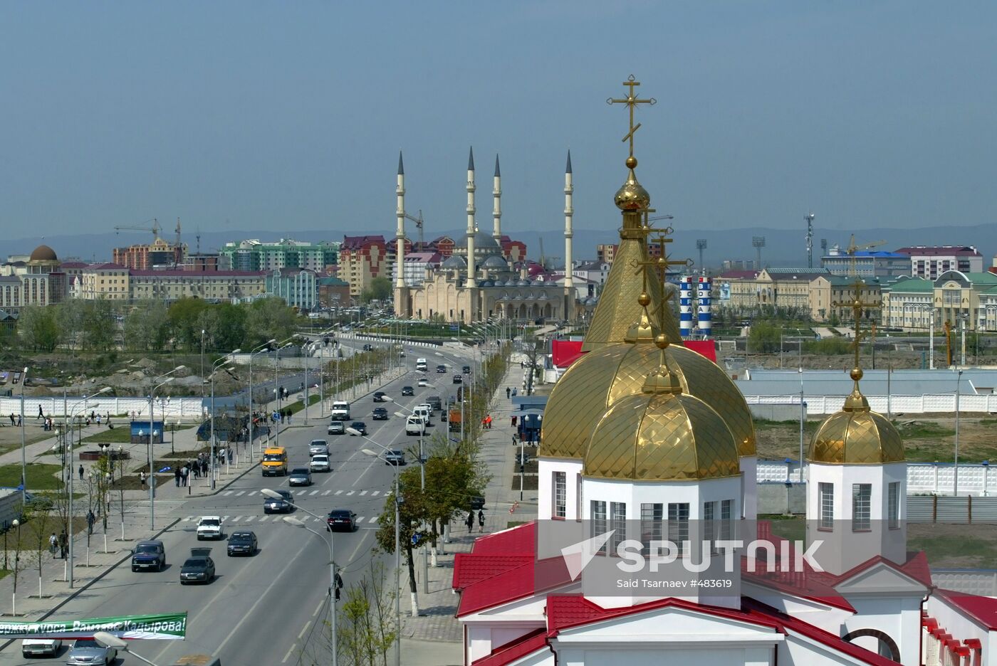 Russian cities. Grozny