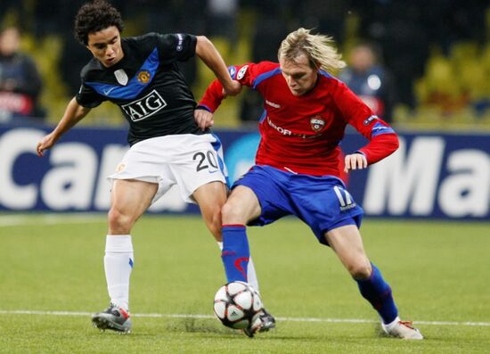 UEFA Champions League: CSKA Moscow vs. Manchester United