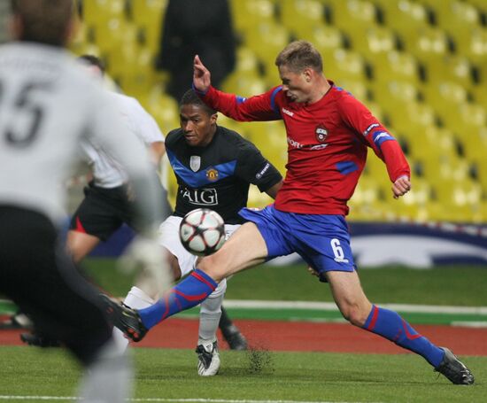 UEFA Champions League: CSKA Moscow vs. Manchester United