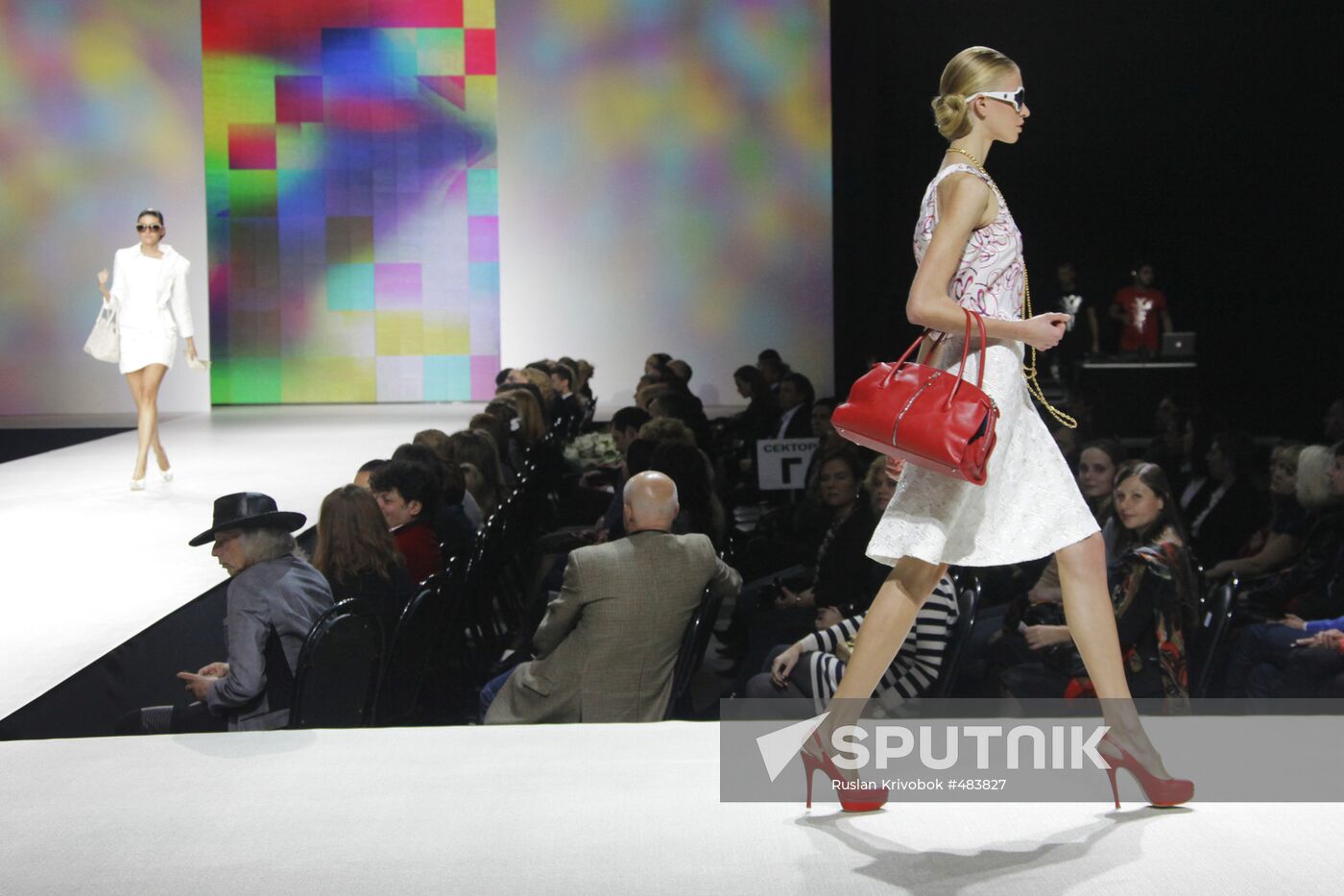 Valentin Yudashkin fashion show at Volvo Fashion Week Moscow