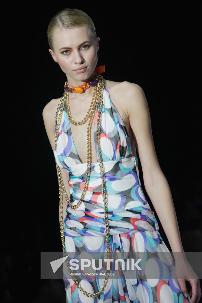 Valentin Yudashkin fashion show at Volvo Fashion Week Moscow