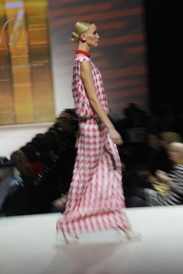 Valentin Yudashkin fashion show at Volvo Fashion Week Moscow