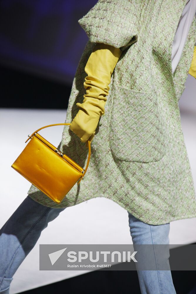 Valentin Yudashkin fashion show at Volvo Fashion Week Moscow