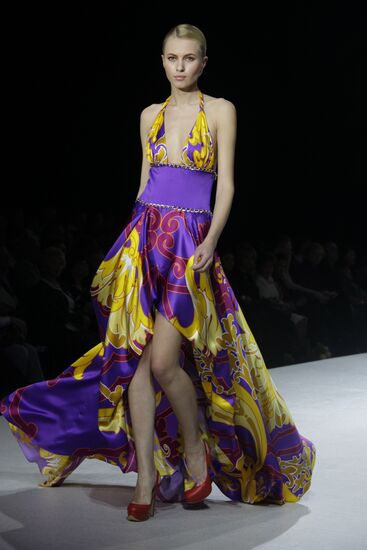 Valentin Yudashkin fashion show at Volvo Fashion Week Moscow