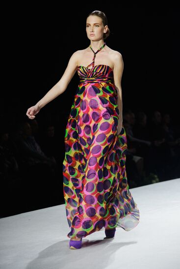 Valentin Yudashkin fashion show at Volvo Fashion Week Moscow