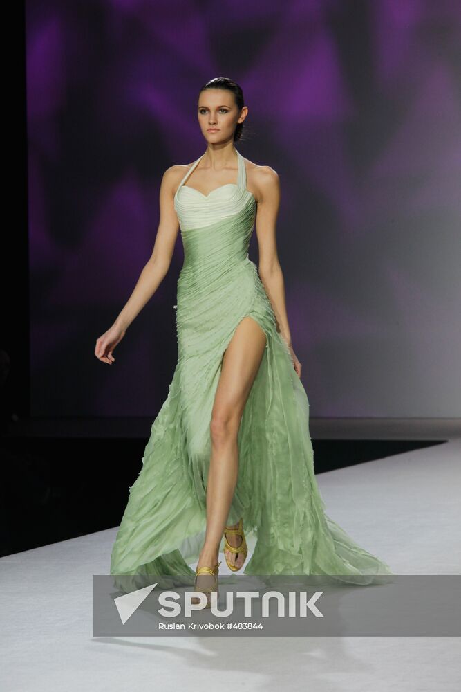 Valentin Yudashkin fashion show at Volvo Fashion Week Moscow