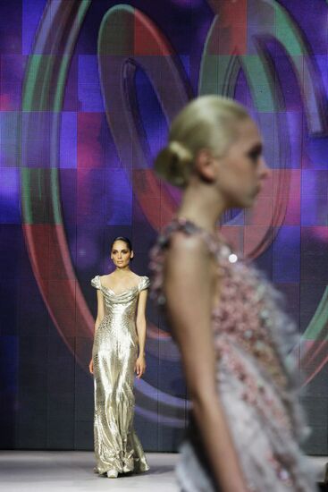 Valentin Yudashkin fashion show at Volvo Fashion Week Moscow