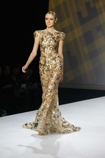 Valentin Yudashkin fashion show at Volvo Fashion Week Moscow