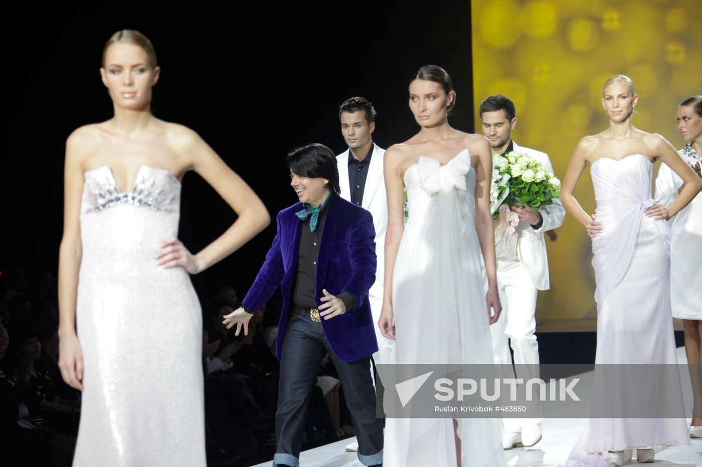 Valentin Yudashkin fashion show at Volvo Fashion Week Moscow