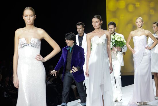 Valentin Yudashkin fashion show at Volvo Fashion Week Moscow