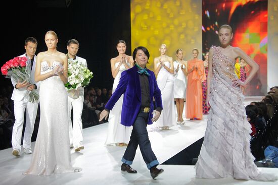 Valentin Yudashkin fashion show at Volvo Fashion Week Moscow