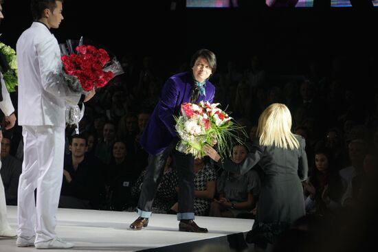 Valentin Yudashkin fashion show at Volvo Fashion Week Moscow
