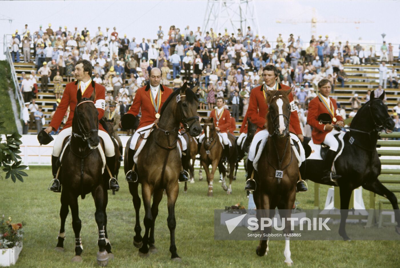 USSR national horse riding team