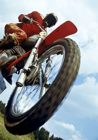 Motorcycle racer