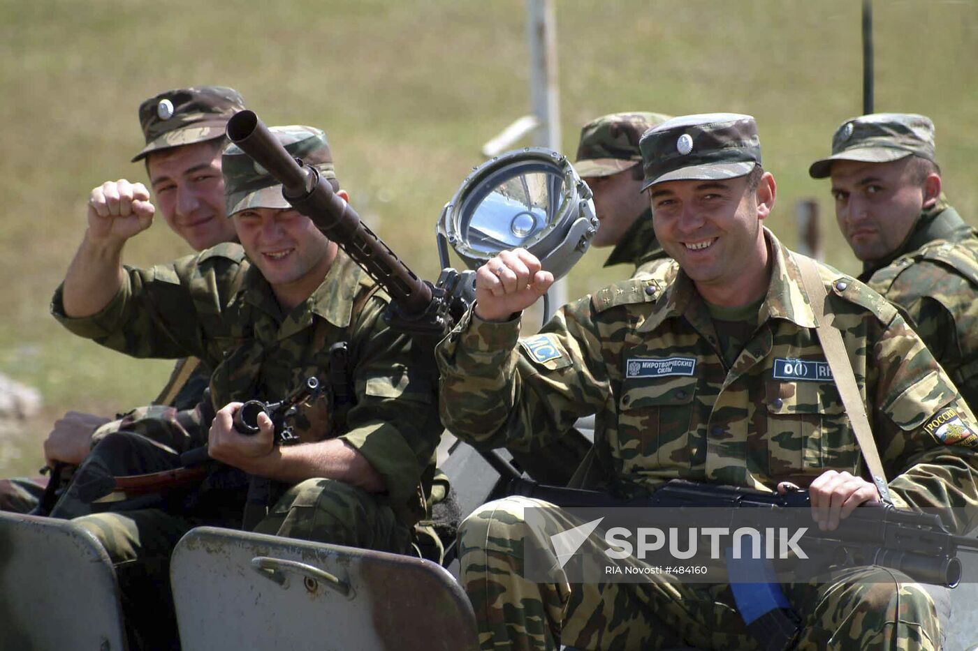Russian peacemakers in Tskhinvali