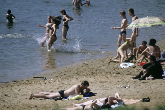 Heatwave in Moscow