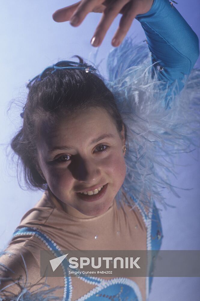 Figure skater Irina Slutskaya