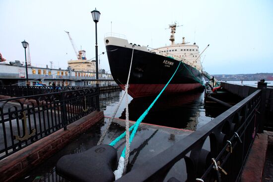 Nuclear-powered ice-breaker Lenin