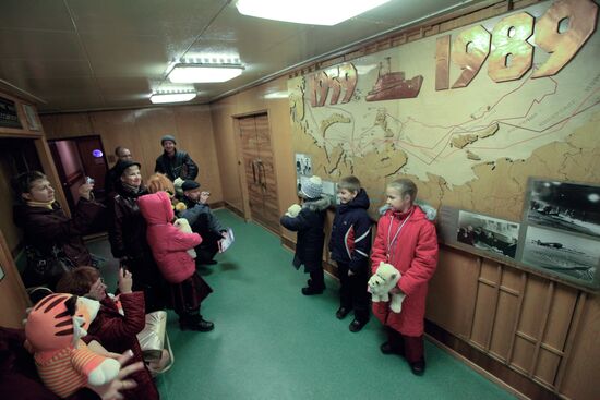 Nuclear-powered ice-breaker Lenin