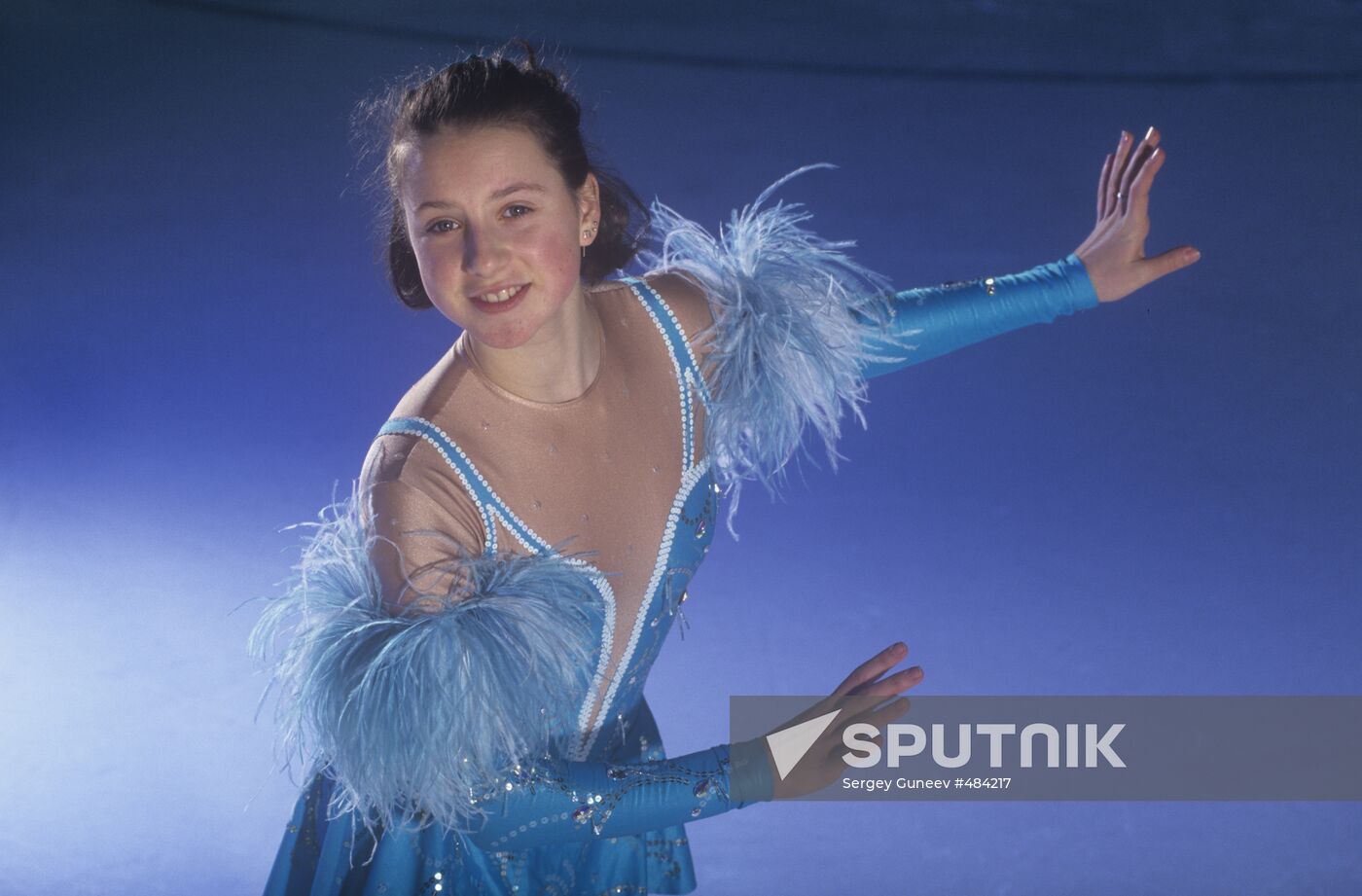 Figure skater Irina Slutskaya