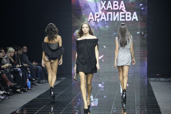 Fashion designer Khava Arapiyeva collection show