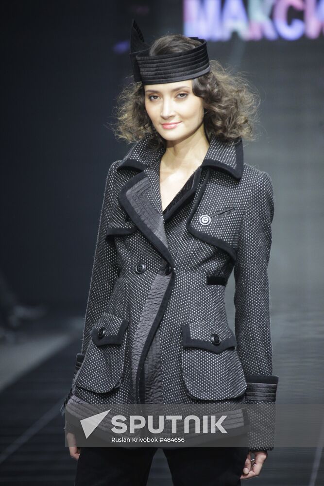 Designer Anna Maksimchuk fashion show