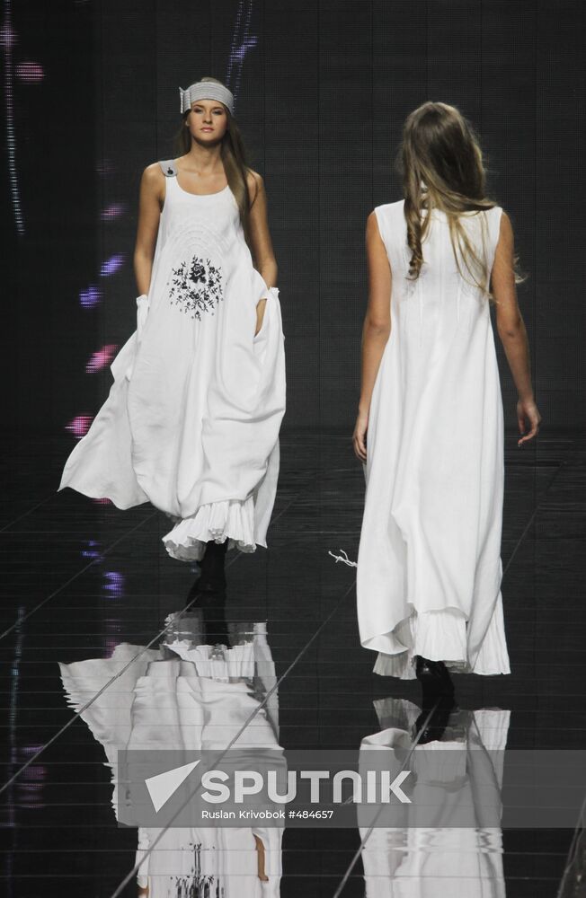 Designer Anna Maksimchuk fashion show