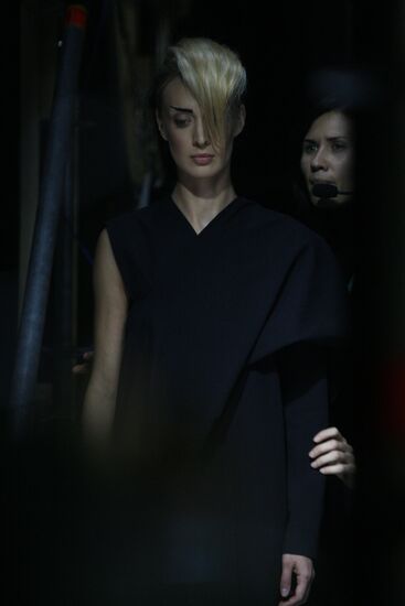 Russian Fashion Week. VASSA collection prepared for show