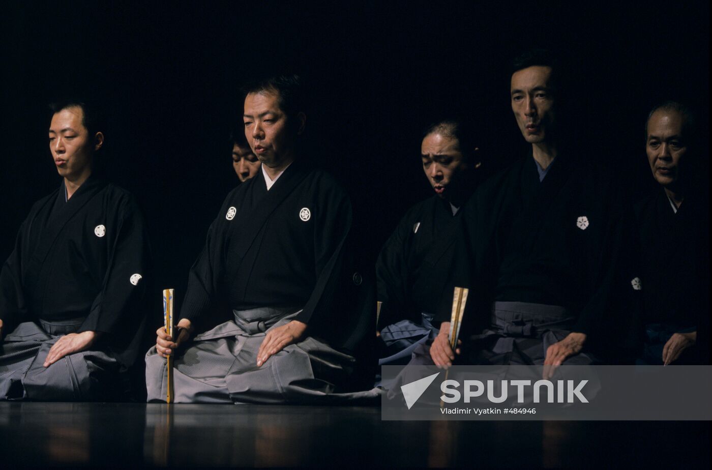 Scene from performance "Kagekiyo"