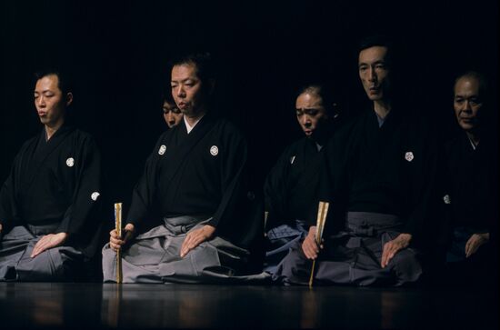 Scene from performance "Kagekiyo"
