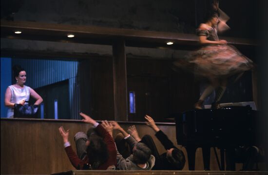 Scene from "The Fair Miller-Maid"