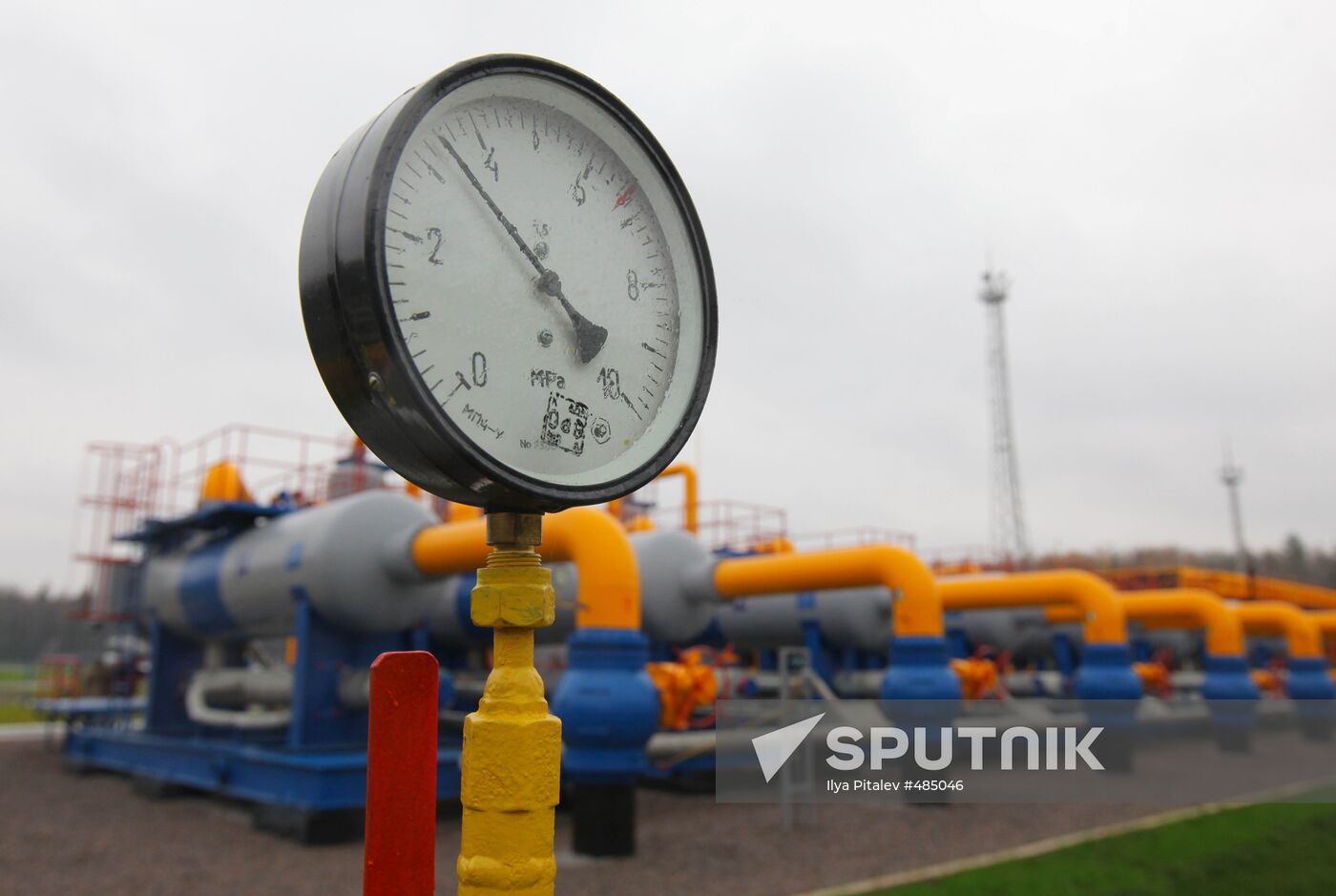 Launching Kasimovskoye UGS – Voskresensk CS gas trunkline