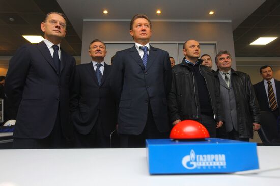 Launching Kasimovskoye UGS – Voskresensk CS gas trunkline