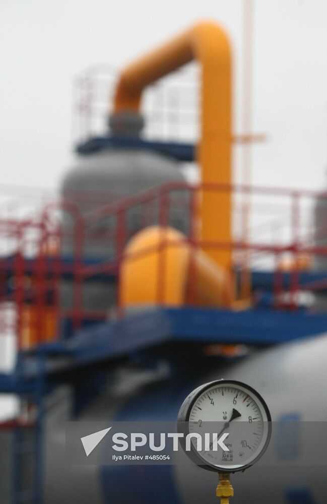 Launching Kasimovskoye UGS – Voskresensk CS gas trunkline