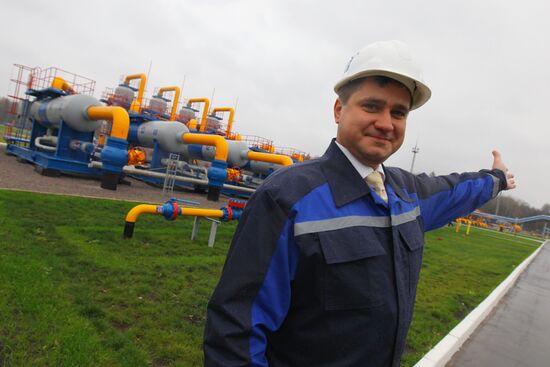 Launching Kasimovskoye UGS – Voskresensk CS gas trunkline