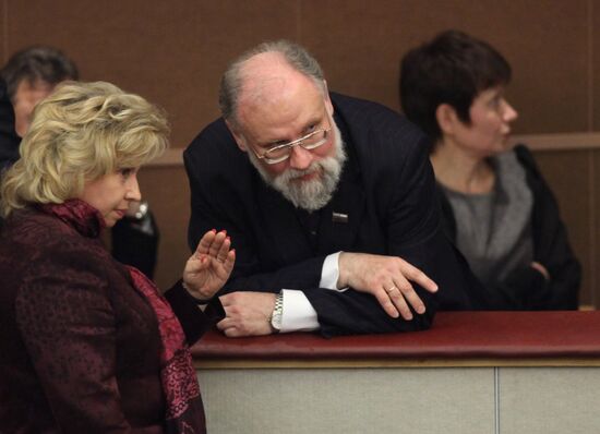 Tatyana Moskalkova, Vladimir Churov